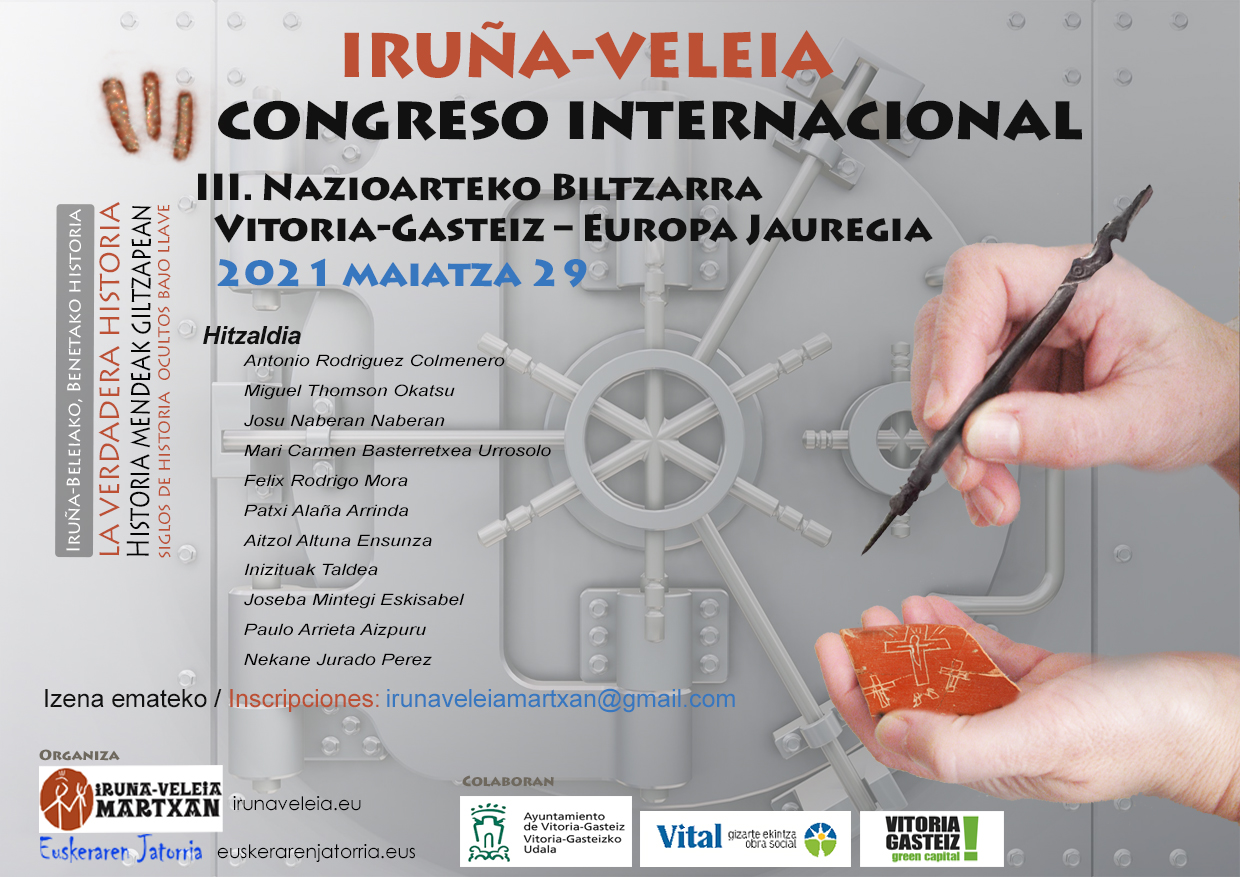 Iruña-Veleiako III. Biltzarra  /  III Congreso de Iruña-Veleia